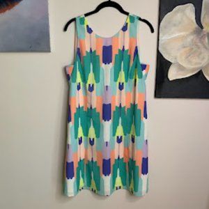 Collins Dress, Custom Print